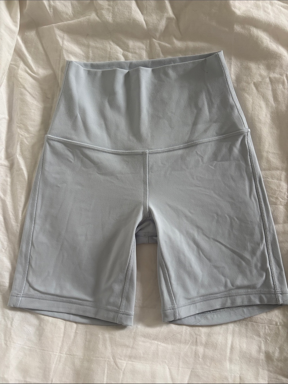 lululemon athletica High-Rise Bike Shorts in Pale Blue